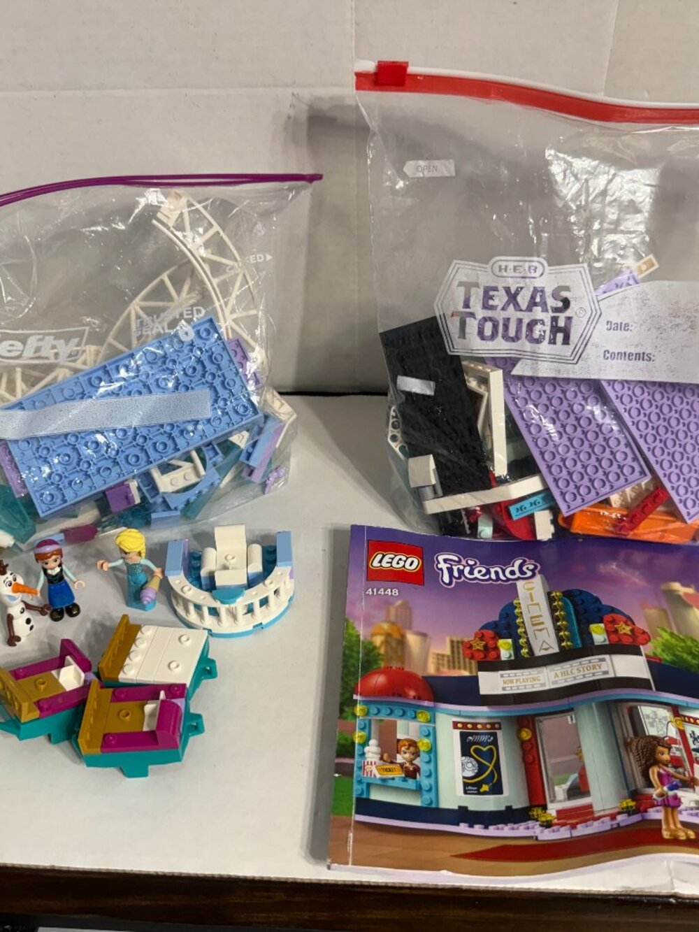 LEGO Friends Sets with Manual 41448 Frozen Elsa Olaf Building Set Ages 7+ Lot I